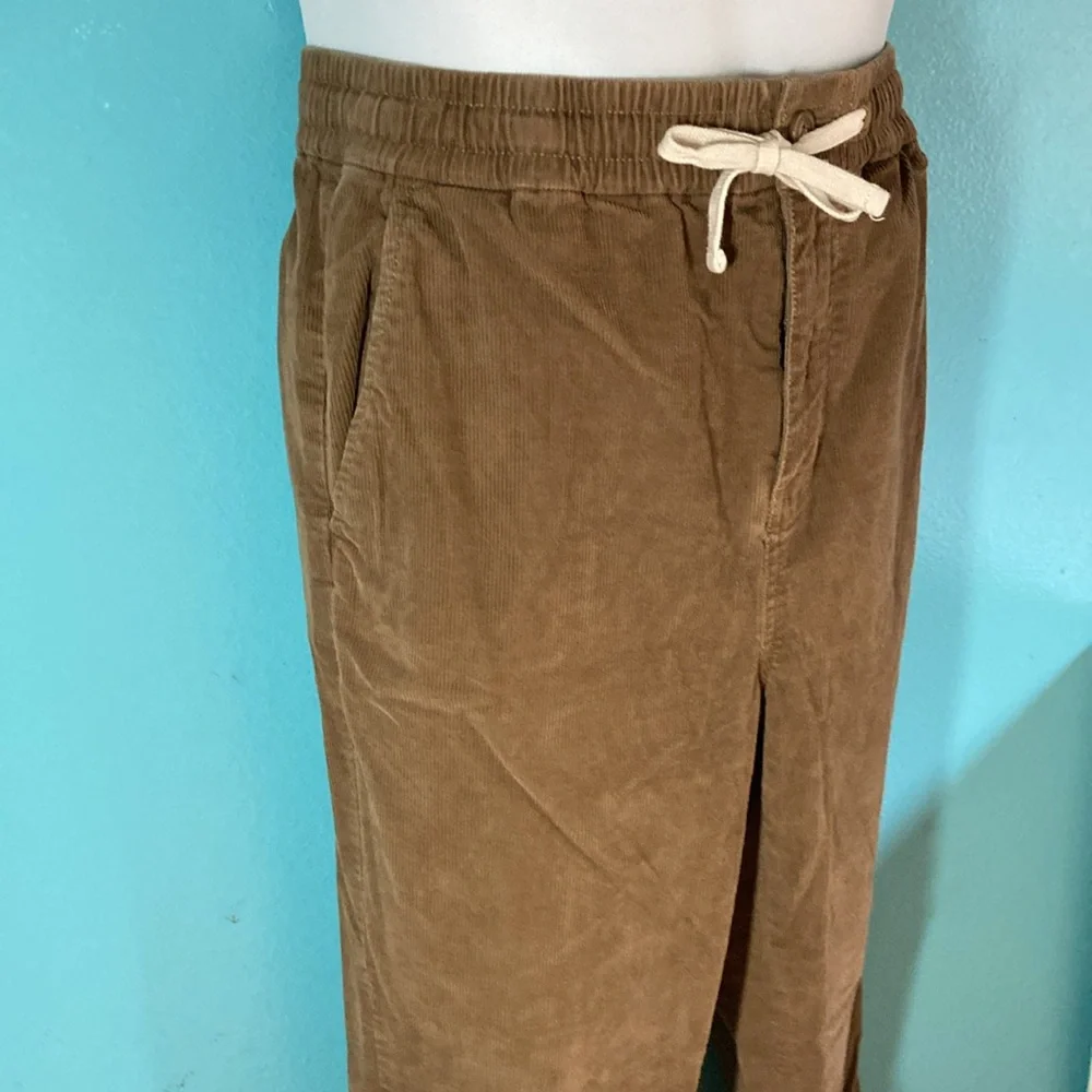 J Crew Sporting Life Corduroy Slim Cord Dock Pant Size M Brown Cotton Fits 32W